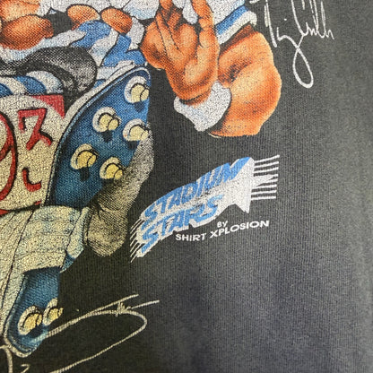 1993 Dallas Cowboys Caricature Super Showdown Champions T-shirt (B2975)