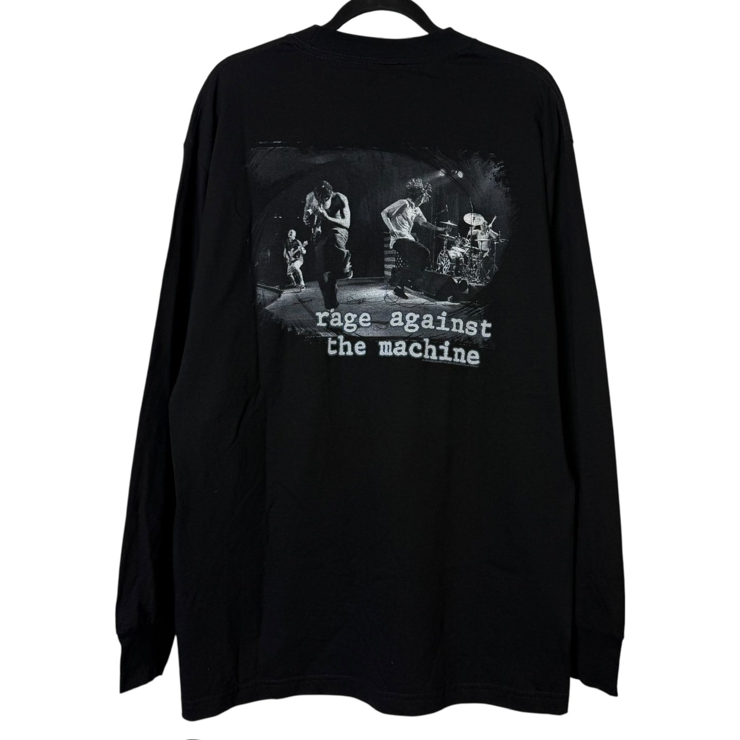 1998 Rage Against the Machine Long Sleeve Shirt Sz L