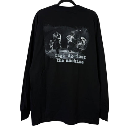 1998 Rage Against the Machine Long Sleeve Shirt Sz L