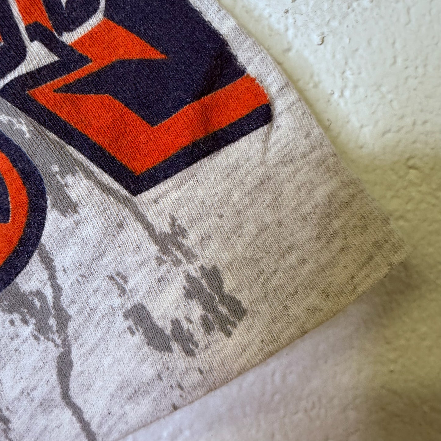 1997 Denver Broncos NFL Spellout T-shirt Sz L (B2342)