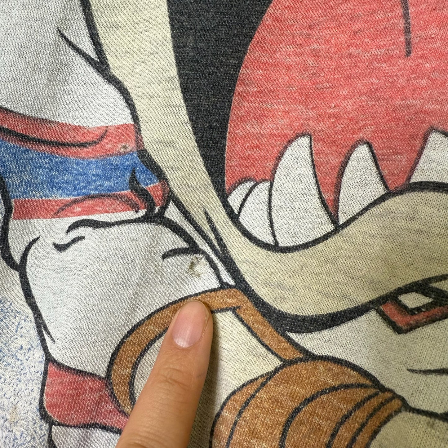 1992 Taz Winnipeg Jets NHL T-Shirt Sz XL (B679)