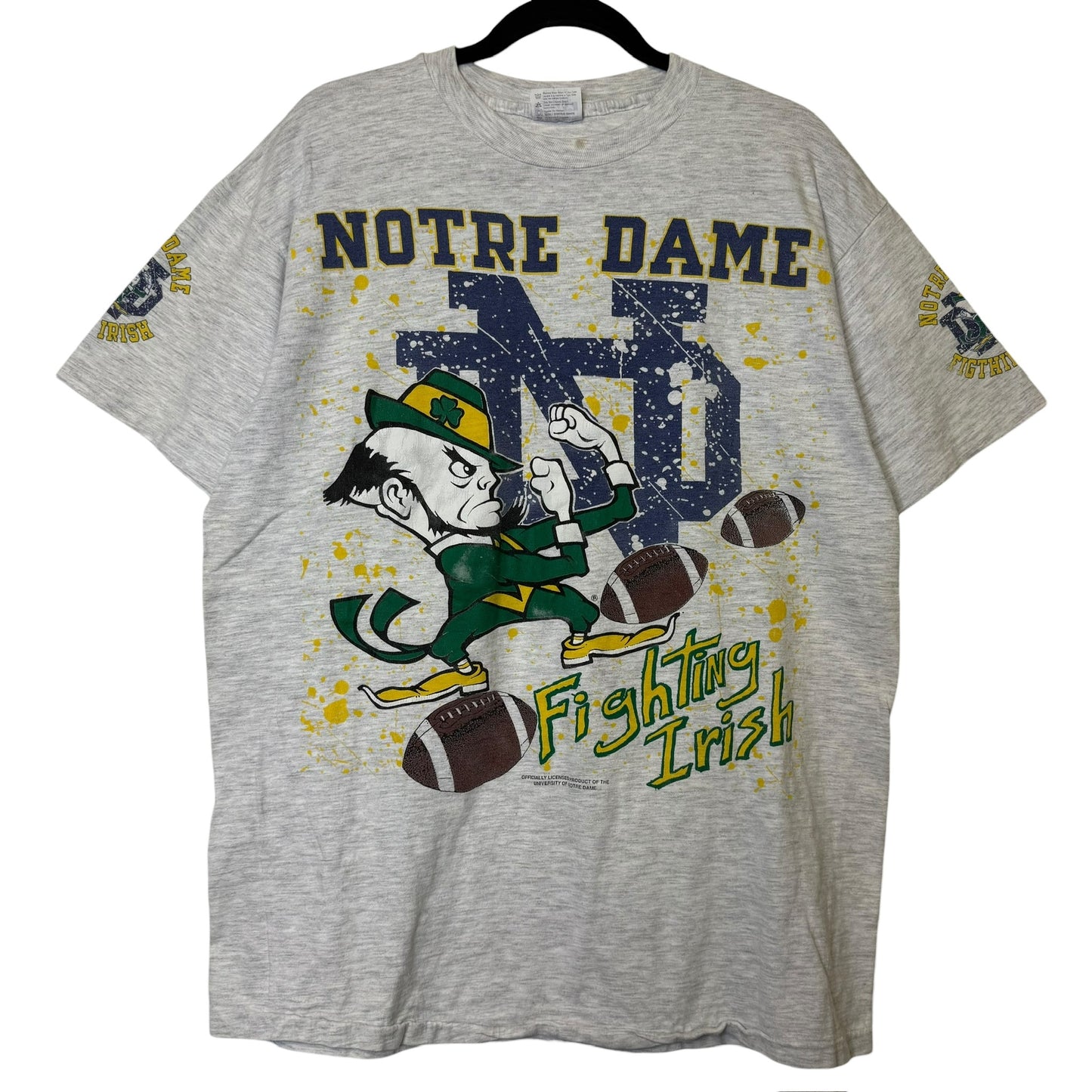 90's Notre Dame Fighting Irish NCAA T-Shirt Sz XL (B2165)