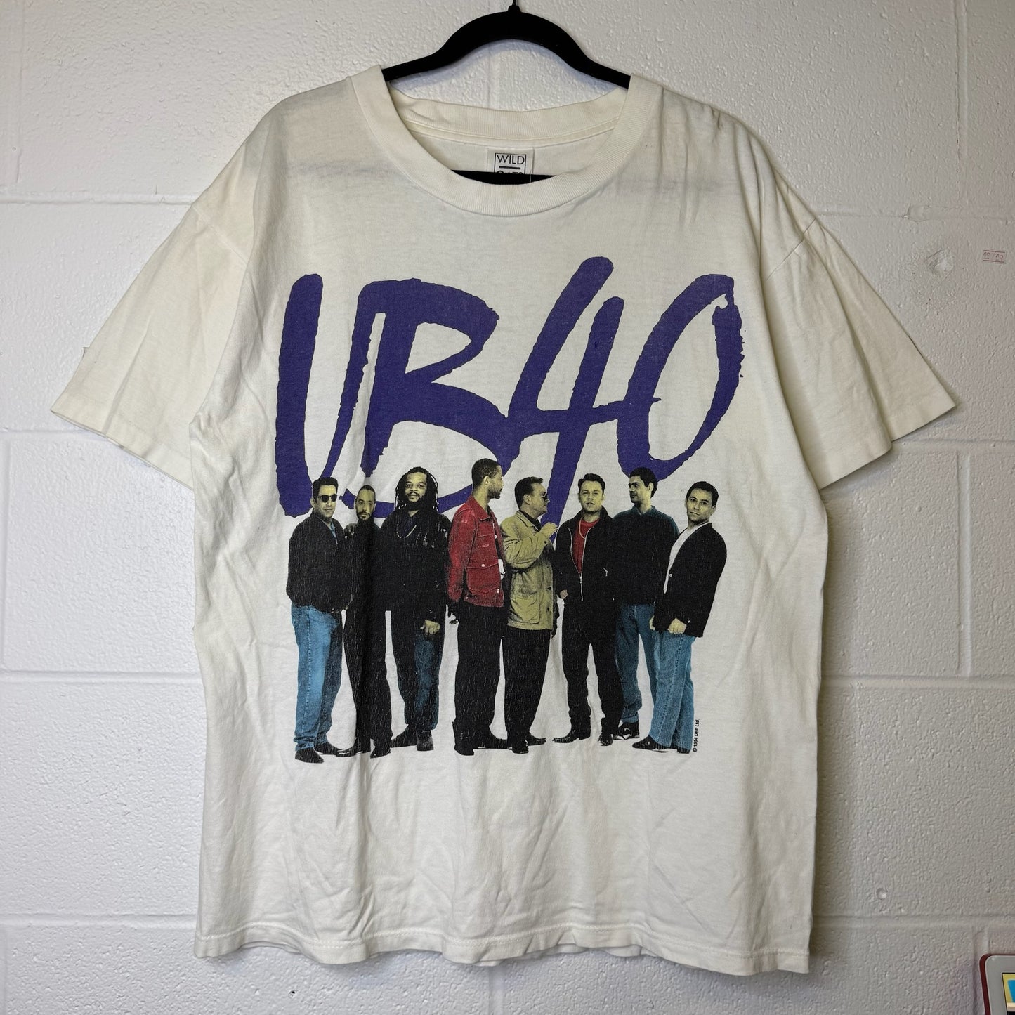 1994 UB40 Band T-Shirt Sz L (B2626)