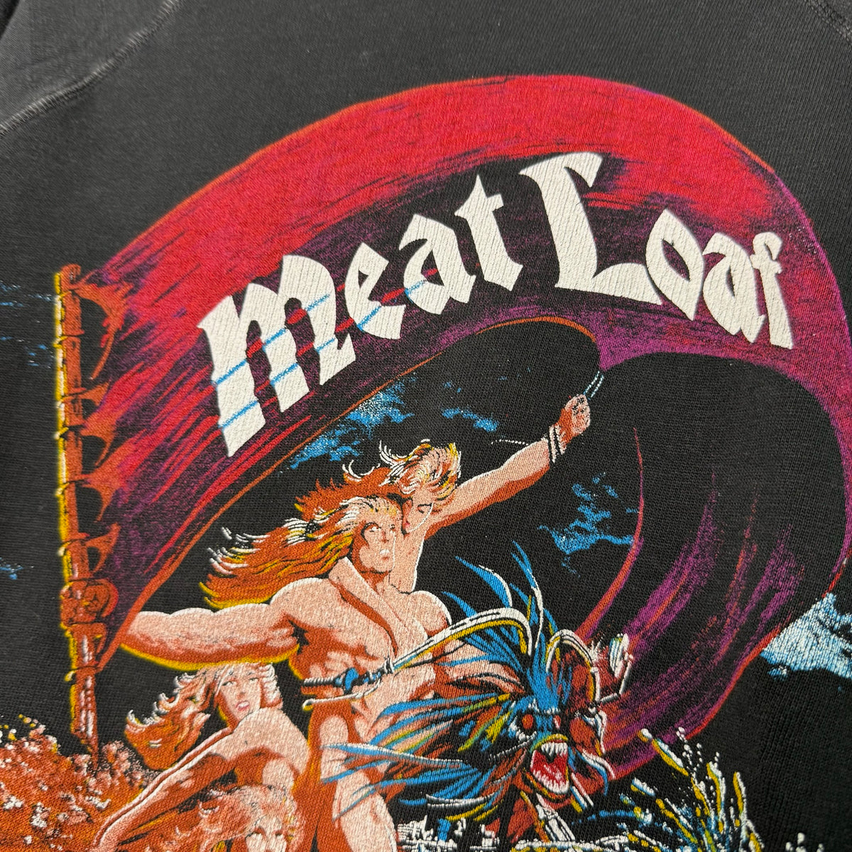 1982 Meat Loaf Band Crewneck