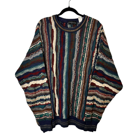 90's Coogi Style Sweater by Context Sz XL (A7983)