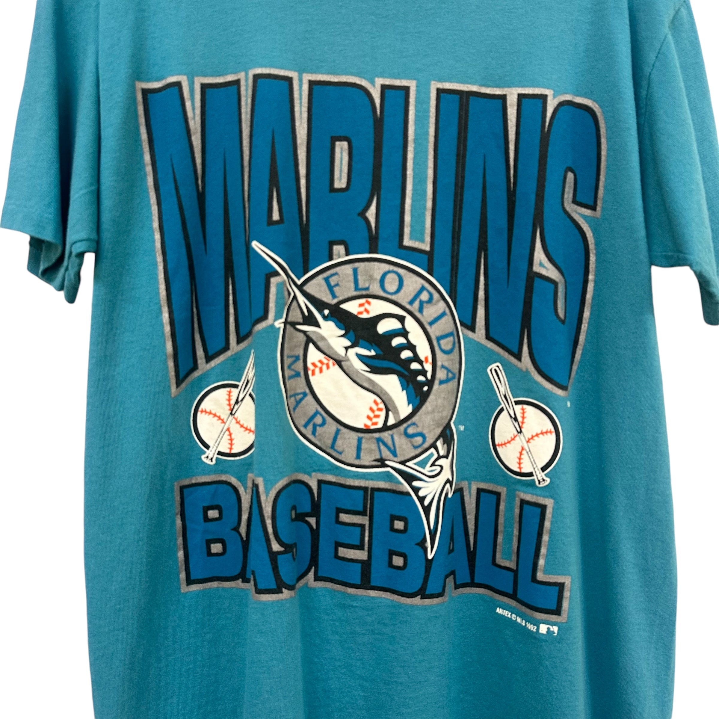 Popular Vintage Marlins T-Shirt Jersey