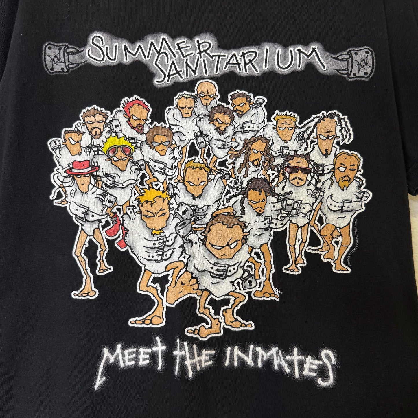 2000 Metallica Summer Tour T-Shirt Sz XL (B1717)