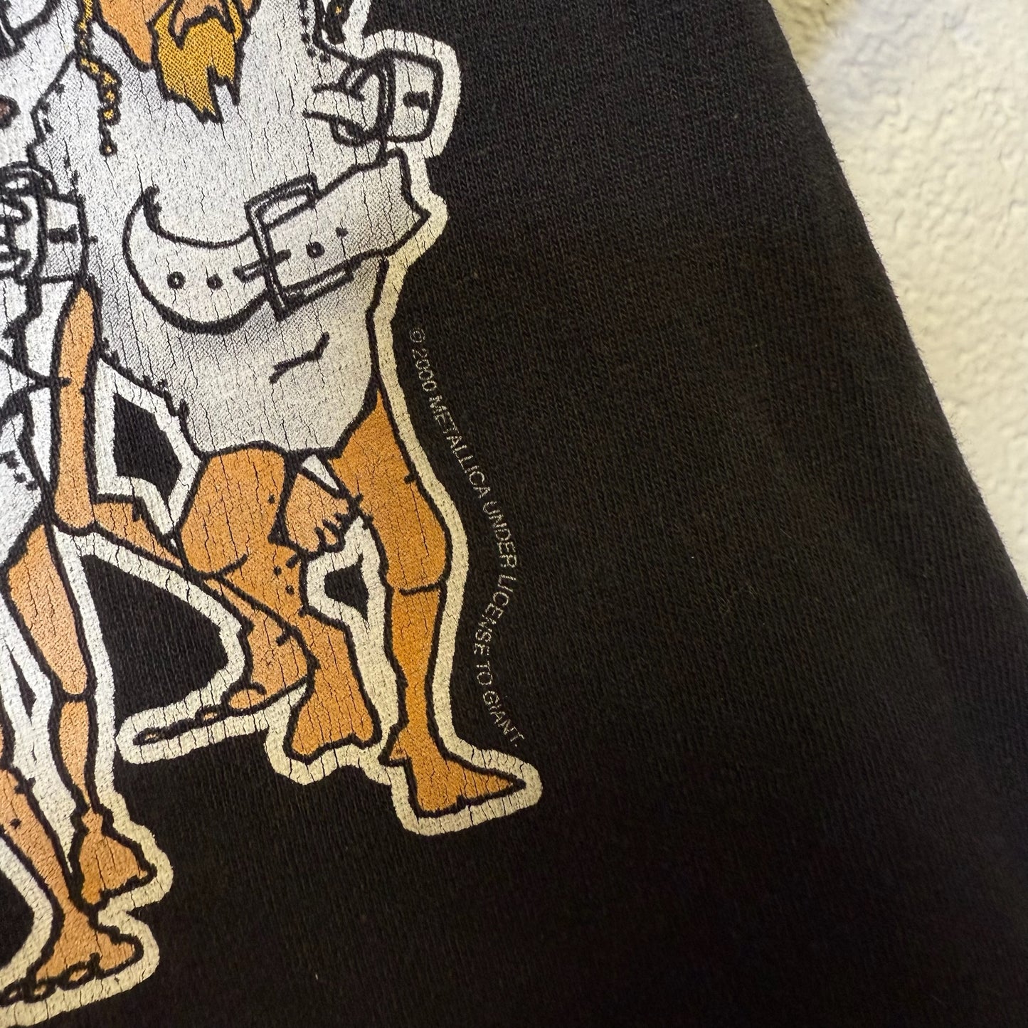 2000 Metallica Summer Tour T-Shirt Sz XL (B1717)