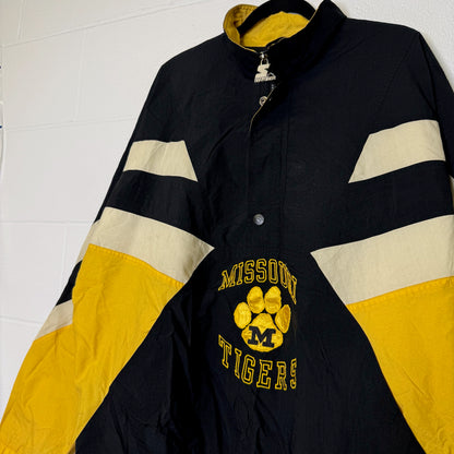 90's Missouri Tigers NCAA Starter Jacket Sz XL (B2985)