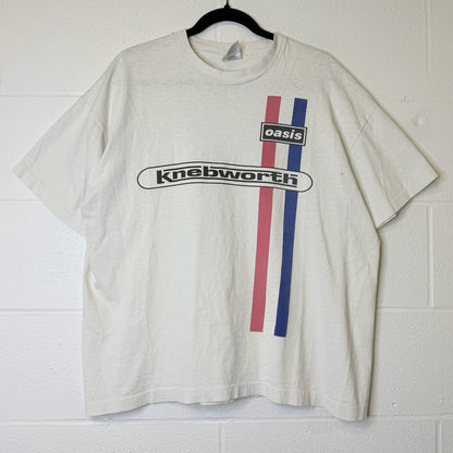 90's Oasis Knebworth T-shirt Sz XL
