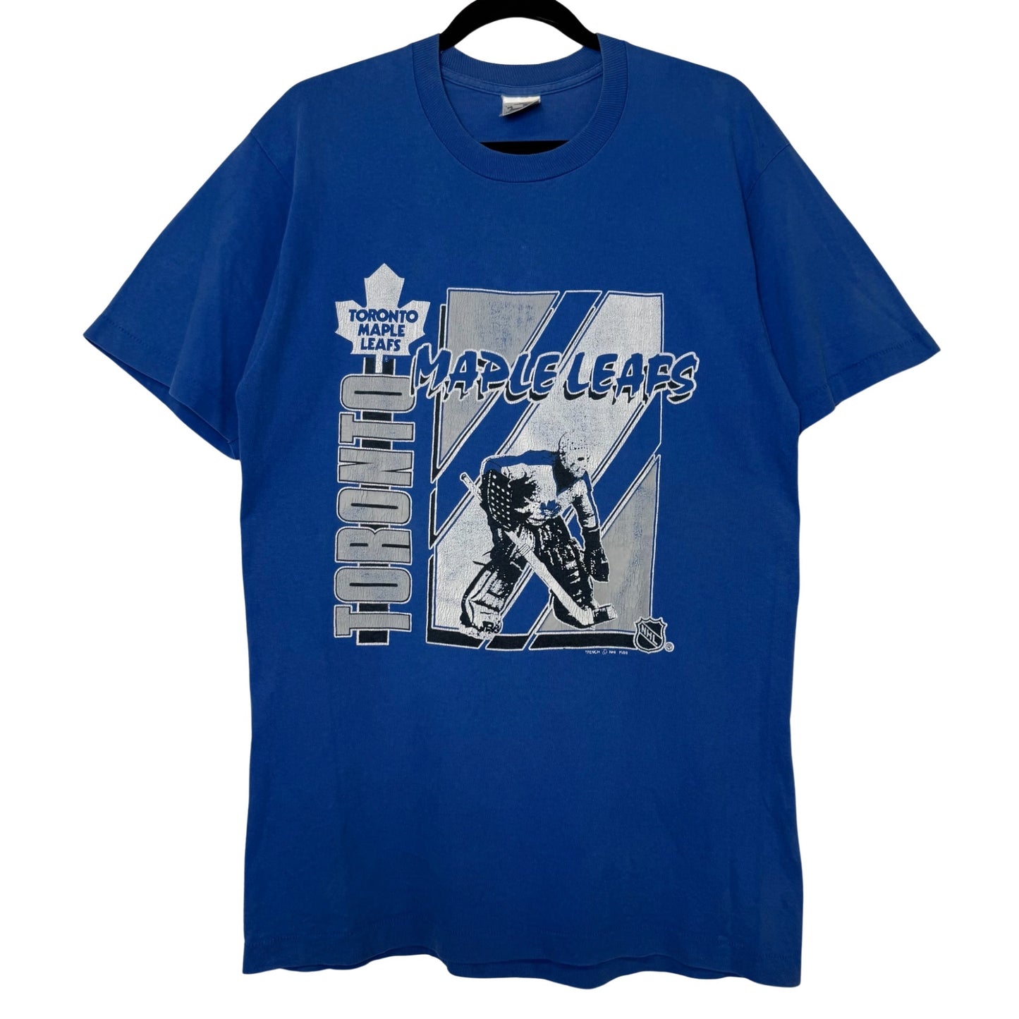 1989 Toronto Maple Leafs NFL T-Shirt Sz L (B2991)