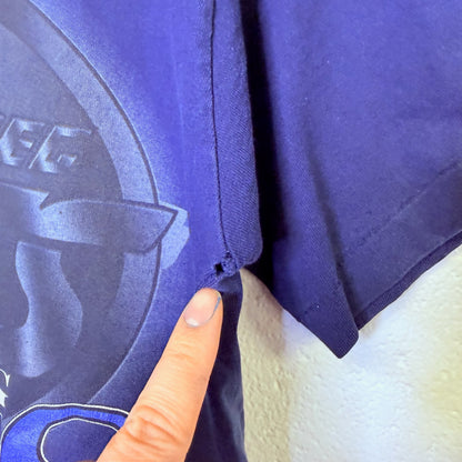 90s Winnipeg Jets NHL T-shirt Sz M (B2460)