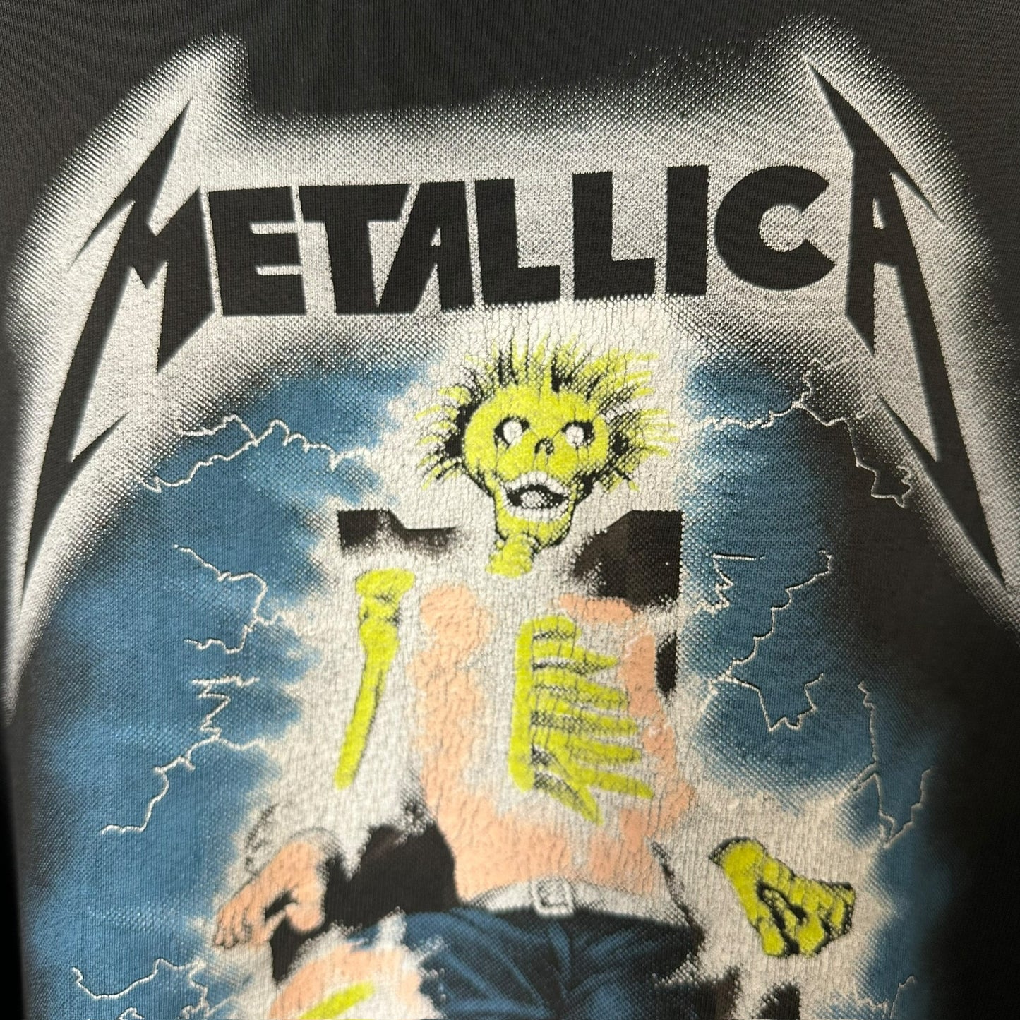 1994 Metallica Ride The Lightning Hoodie Sz L