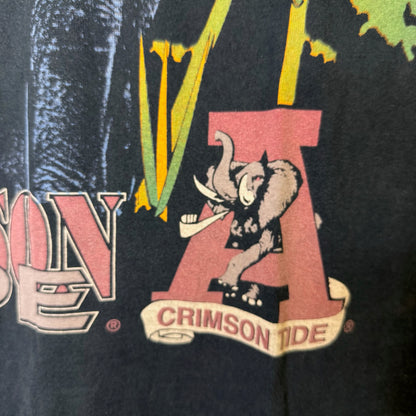 90s University of Alabama Wauldron NCAA T-Shirt Sz L (B2589)