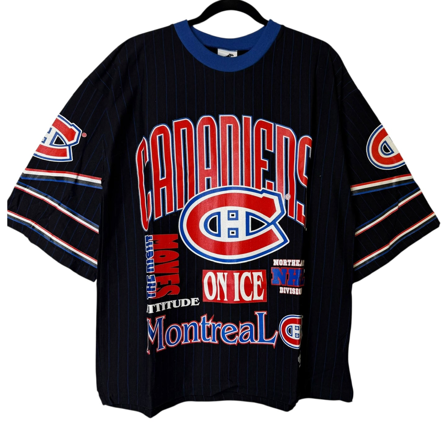 1994 Montreal Canadiens T-shirt Sz M (B1692) NWT