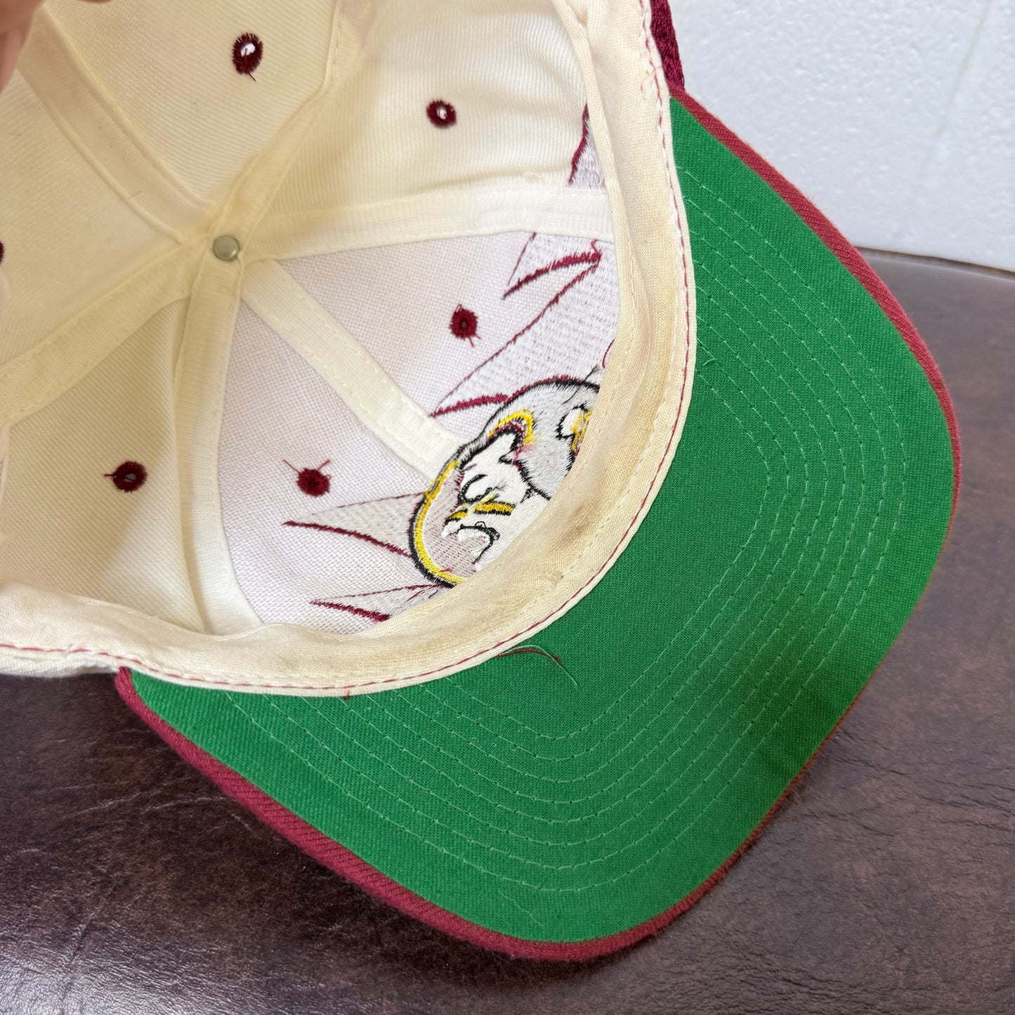 90s Florida State NCAA Sharktooth Hat
