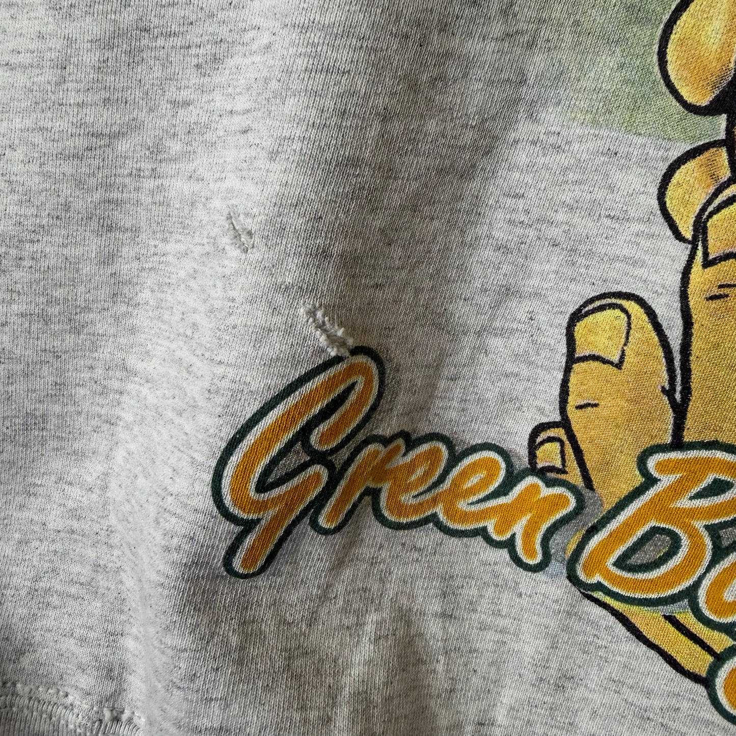 90s Green Bay Packers Salem Wraparound Crewneck NFL (b2590)