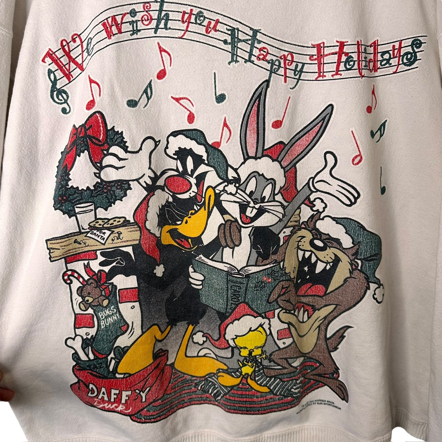 1994 Looney Tunes Christmas Crewneck (A8002)