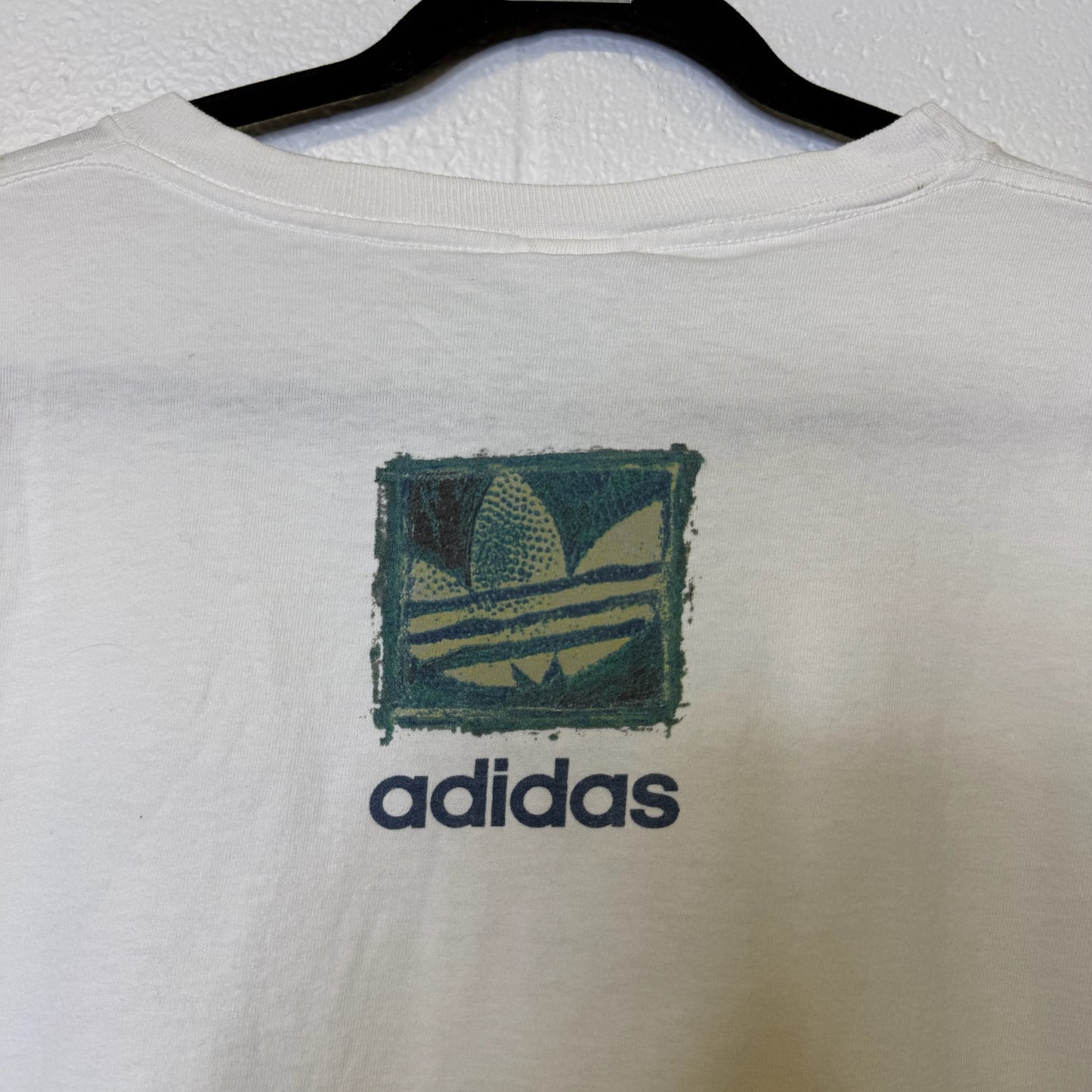 90s Adidas T-Shirt Sz L (A6351)