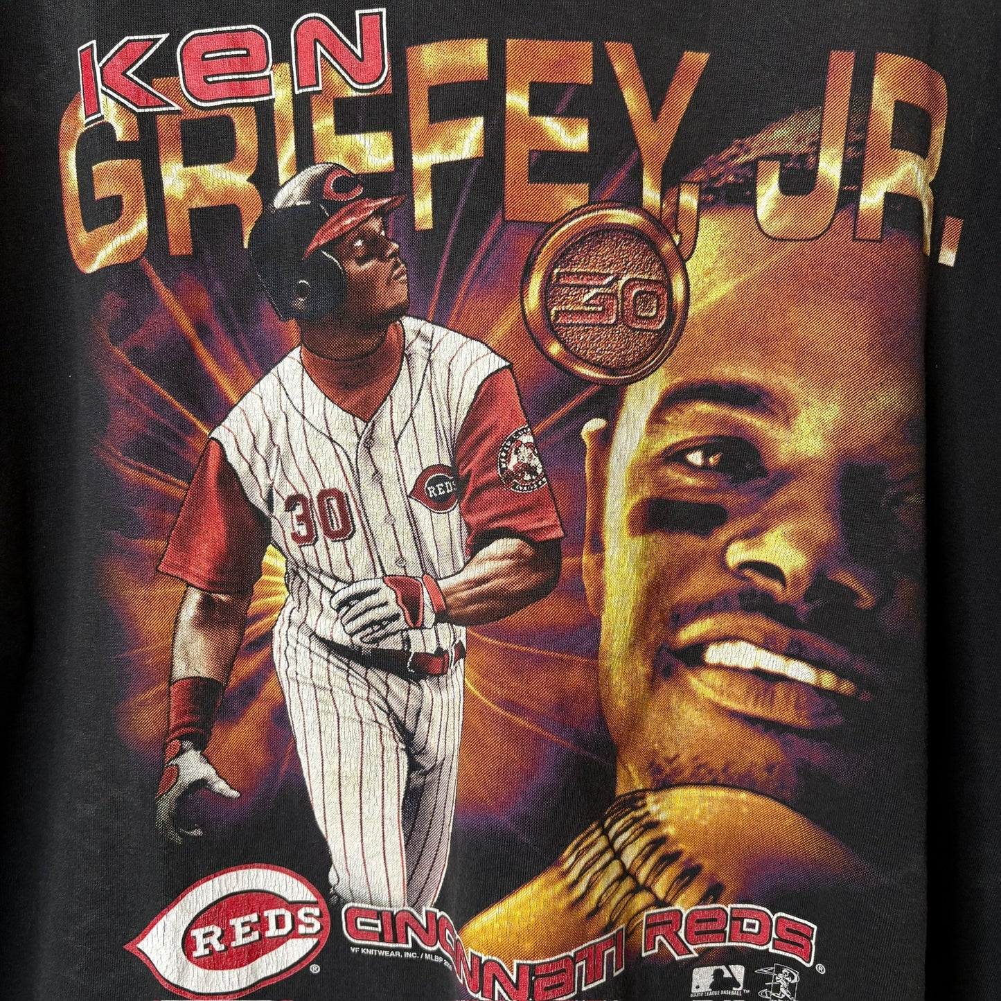 2000 Ken Griffey Jr. Reds T-shirt Sz 2XL (A7275)