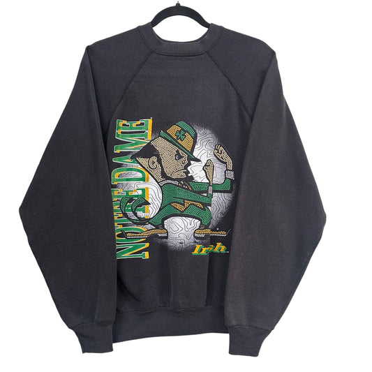 90's Notre Dame Fighting Irish Crewneck Sweater Sz L (L708)