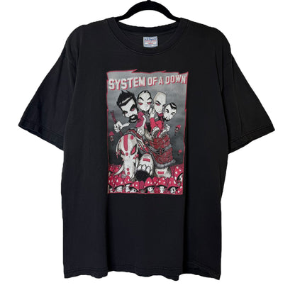 2000s System of A Down T-shirt Sz L (B1346)