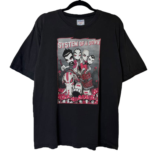 2000s System of A Down T-shirt Sz L (B1346)