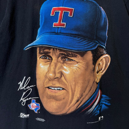 1991 Nolan Ryan Texas Rangers Salem MLB T-shirt (4254)