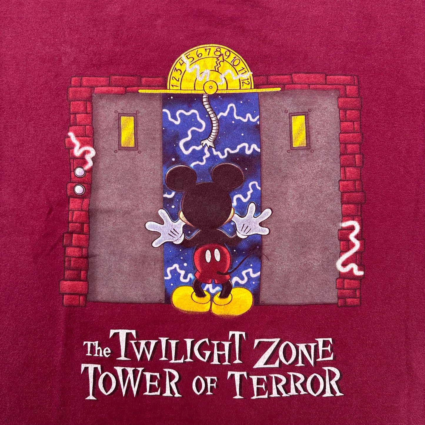 90s Tower of Terror T-shirt Sz XL (A446)