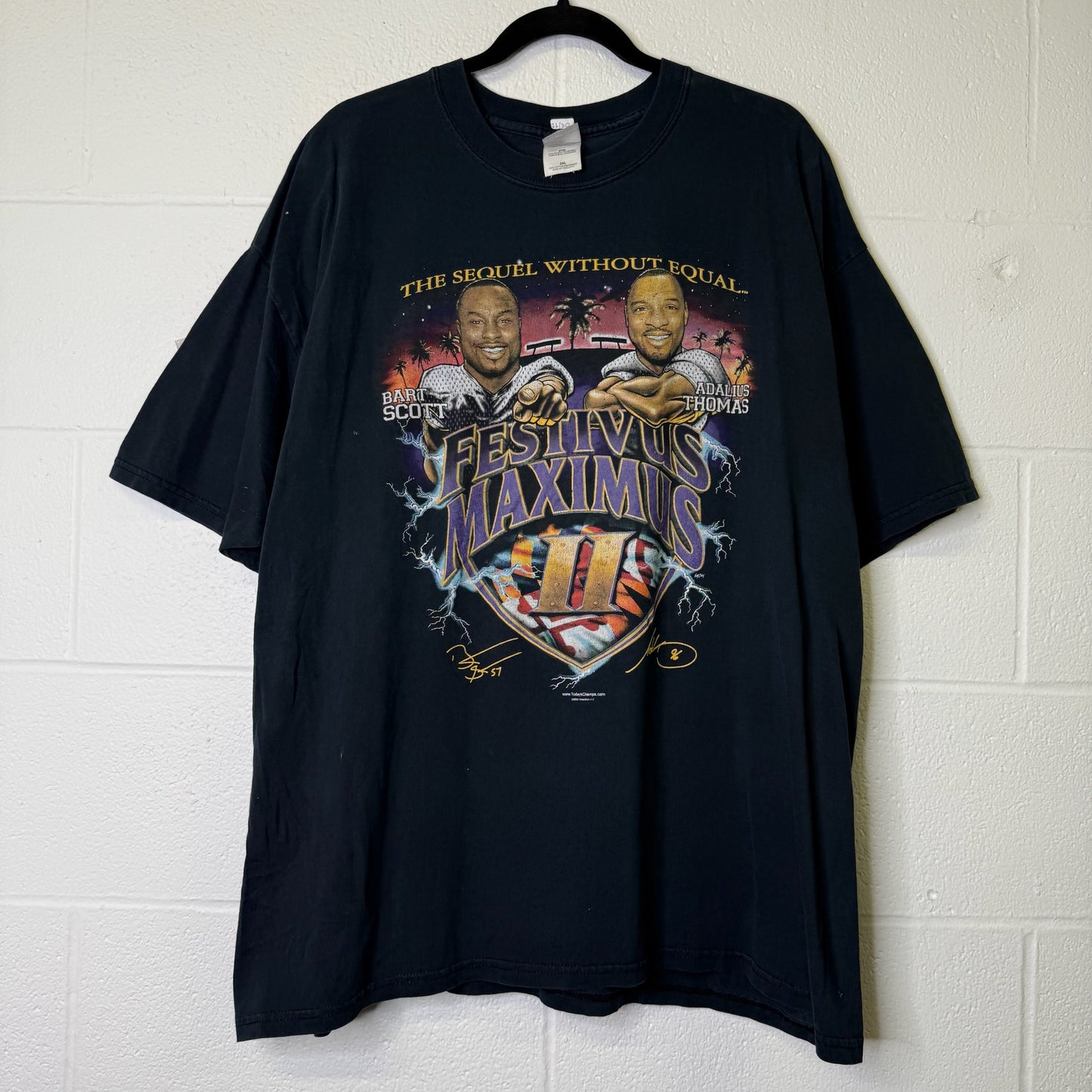 2000s Baltimore Ravens NFL T-shirt Sz 2XL (B1669)