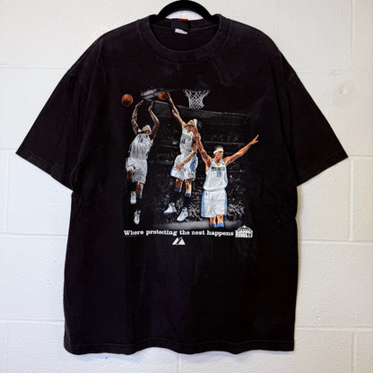 90s Denver Nuggets Chris Andersen Majestics T-Shirt (B2537)