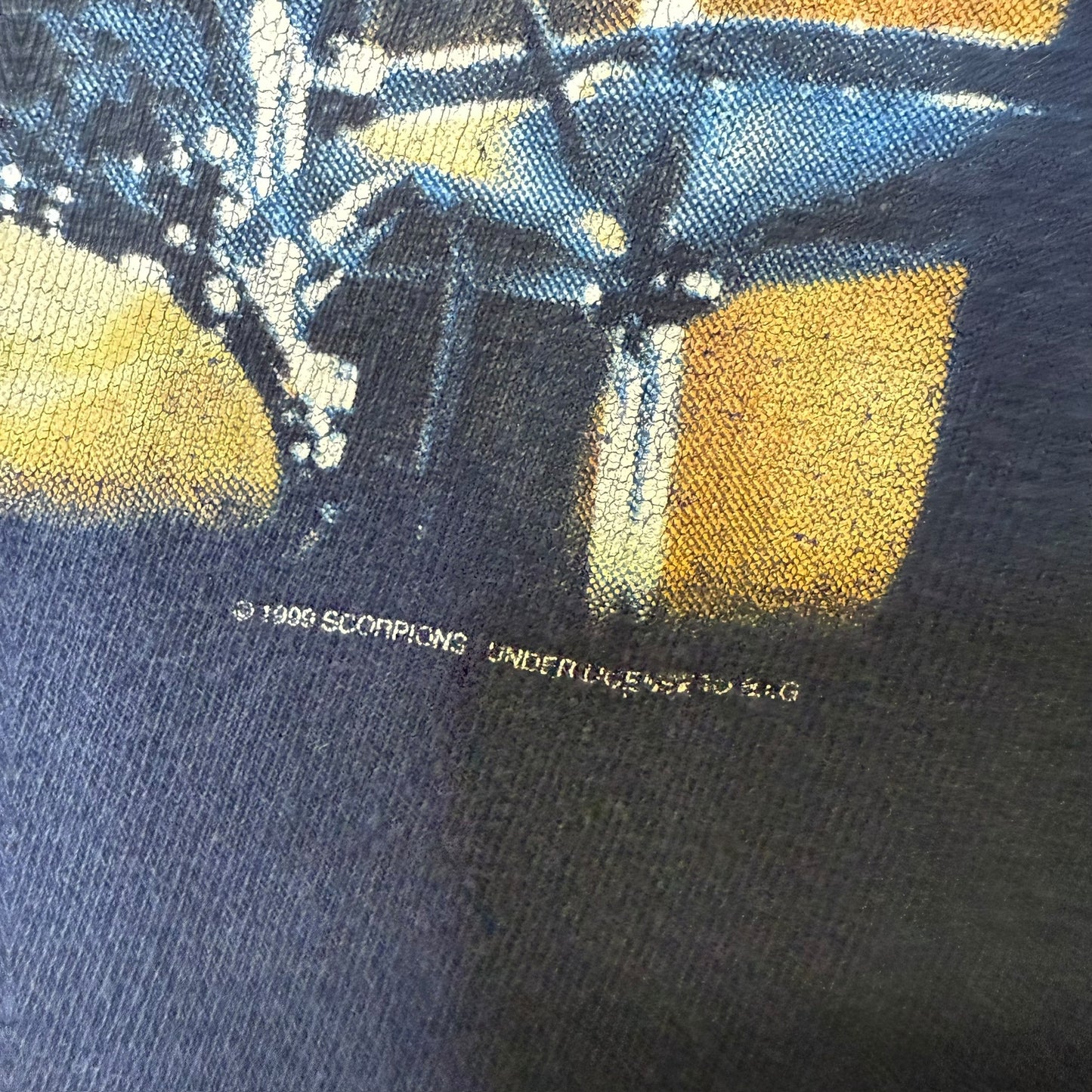 1999 Scorpions Tour T-Shirt Sz L