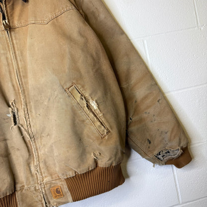 Carhartt Tan Santa Fe Jacket Sz XL (A9752)