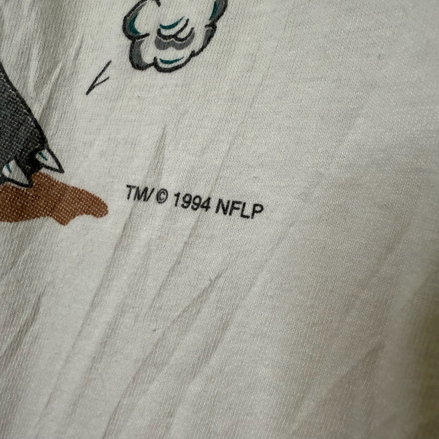 1994 Miami Dolphins NFL T-shirt Sz M (B1635)