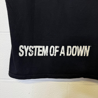 2000s System of A Down Mesmerize Band T-shirt Sz L (B1004)
