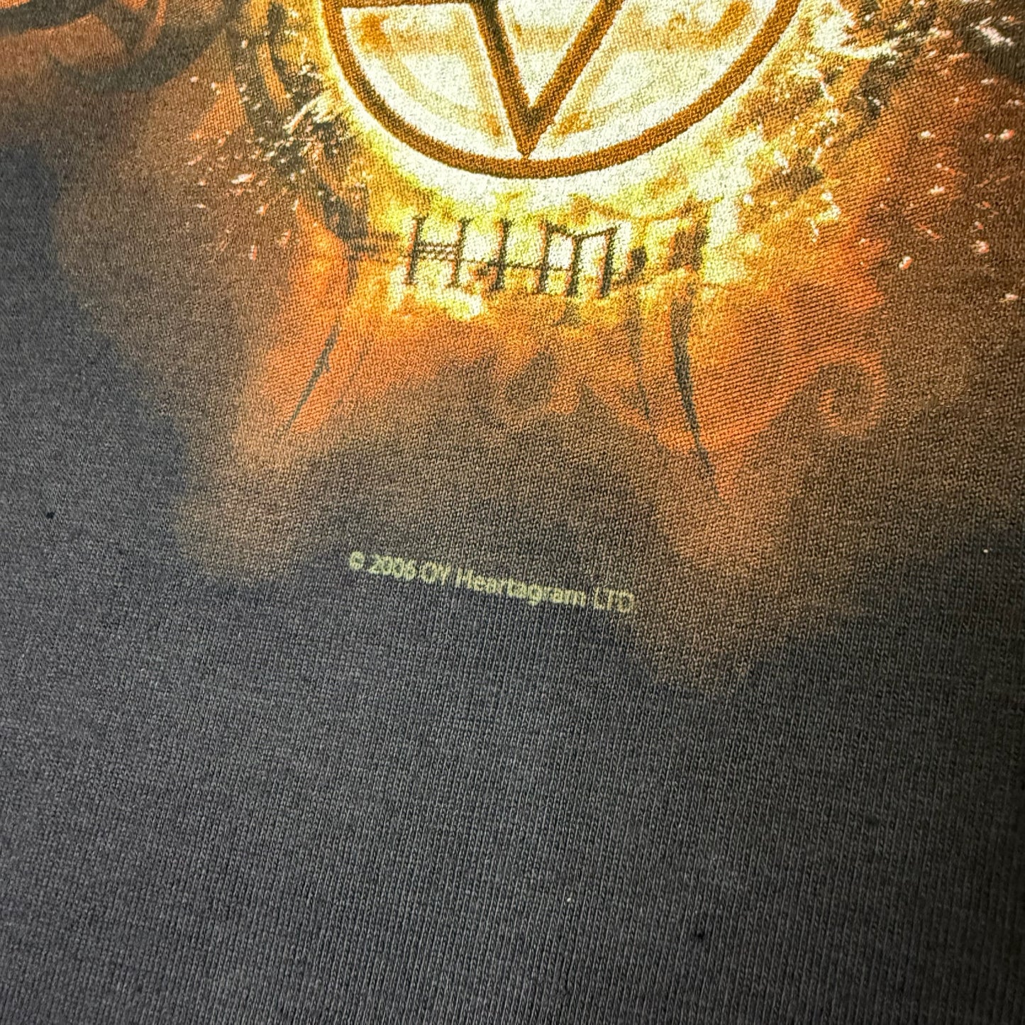 2006 HIM Heartagram T-Shirt Sz XL  (B2049)