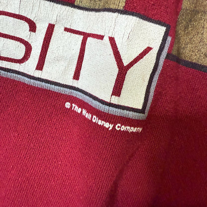 90's Harvard Mickey Mouse Disney College Crewneck Sz L (B665)