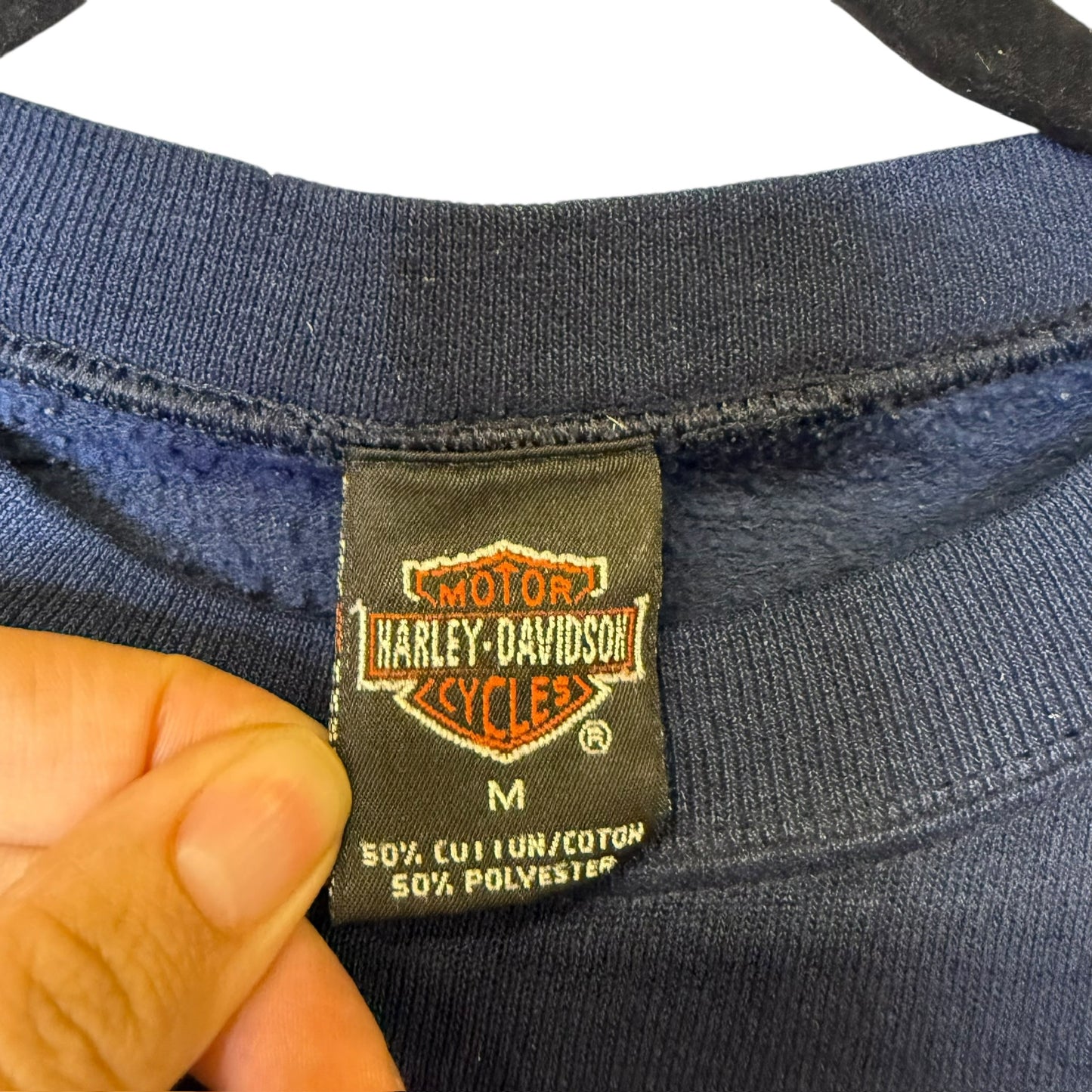 90's Harley Davidson Kalamazoo Crewneck Sz M (B1905)