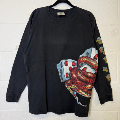 90's JNCO Jeans Long Sleeve Sz L (B2322)