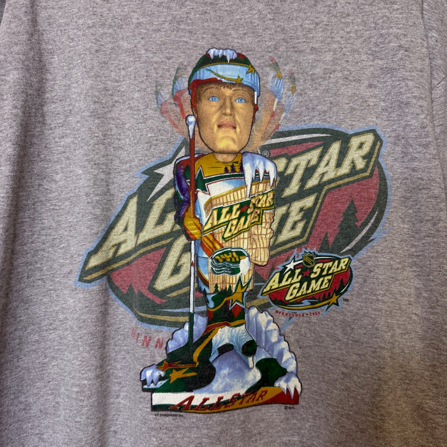 2004 NHL All Star Game Minnesota T-shirt Sz XL (B625)