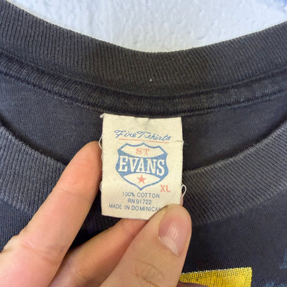 90's Chicago Bulls Rap Tee NBA T-shirt Sz XL (B439)