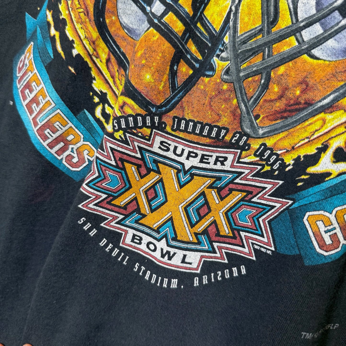 1996 Philadelphia Steelers vs Dallas Cowboys NFL T-Shirt (B2110)
