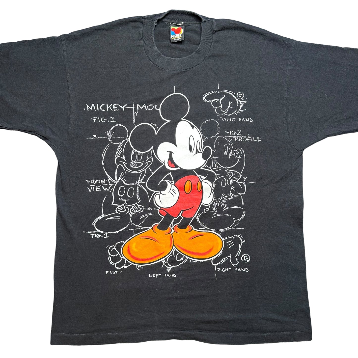 90s Mickey Mouse Disney T-shirt Sz XL (A6044)