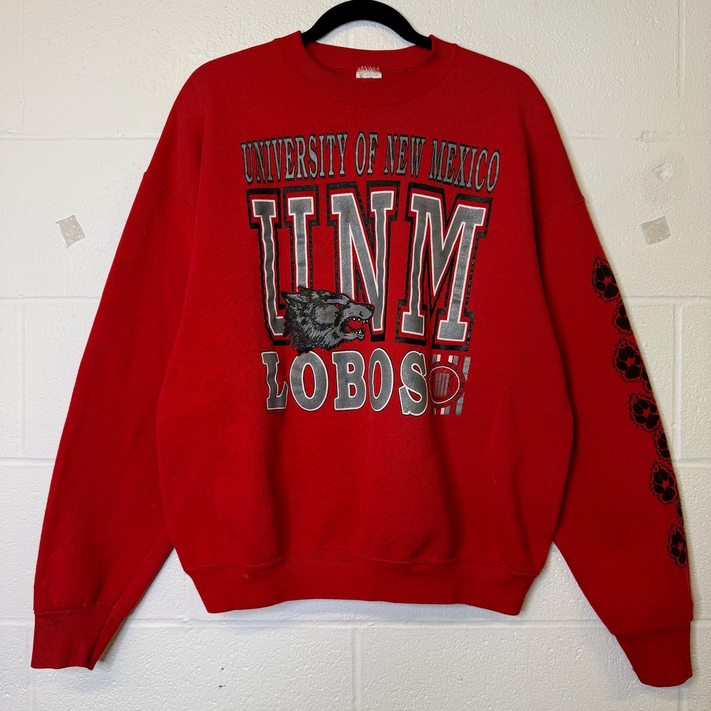 90s New Mexico Lobos Sweatshirt Sz XL (B2567)