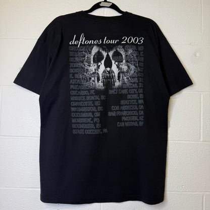 2003 Deftones Self Titled Tour T-Shirt Sz XL (B2643)