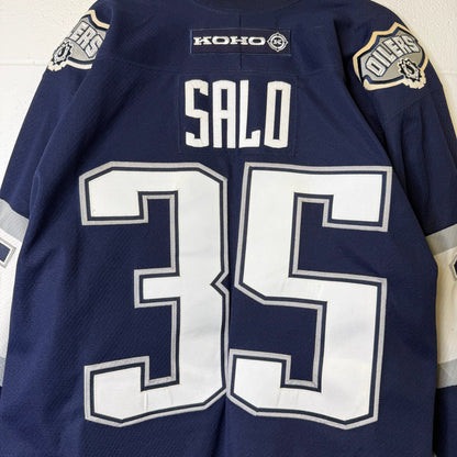 90s Edmonton Oilers Salo Oil Drop Jersey Sz XL (B1969)