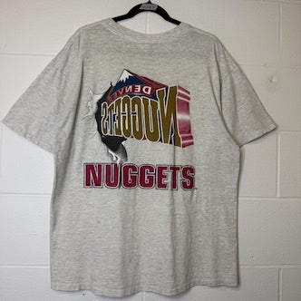 90's Denver Nuggets Nutmeg Breakthrough T-Shirt Sz XL (B2071)