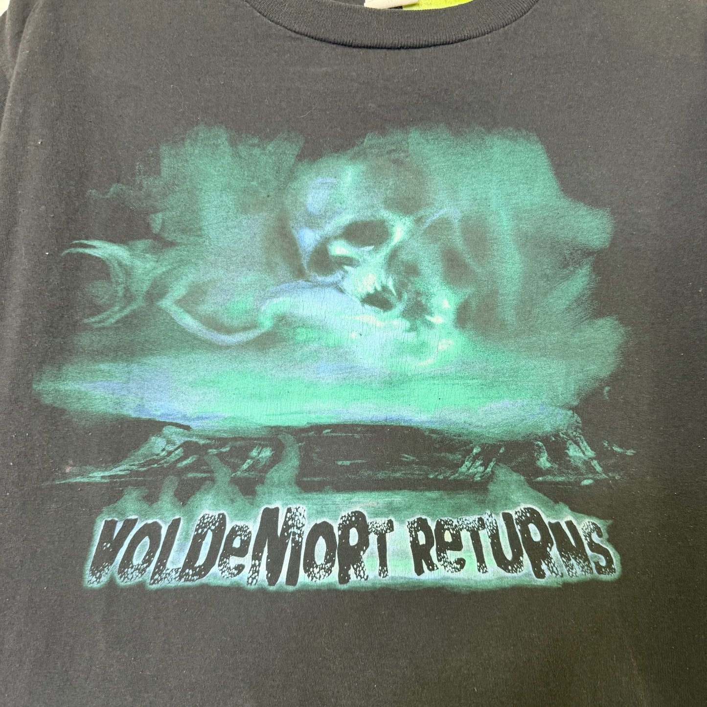 2005 Harry Potter Voldemort Movie Promo T-shirt Sz M (B1011)