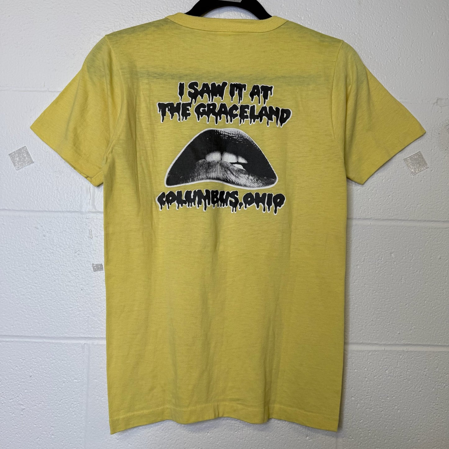 1975 Rocky Horror Picture Show Colombus T-Shirt Sz M (B2285)
