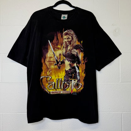 90's Xena Warrior Queen TV T-Shirt Sz XL (B1761)